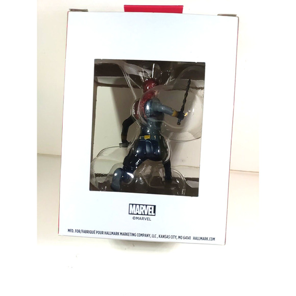 Hallmark Ornaments Black Widow Marvel Comic - Picture 6 of 7